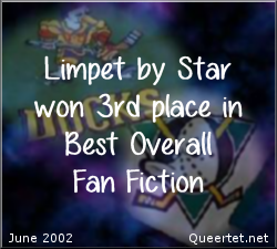 Awards - Summer 2002 - Best Overall (3rd Place) - Limpet